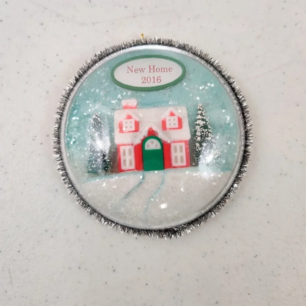 HALLMARK Ornaments 2016 Keepsake New Home Ornament with Silver Trim